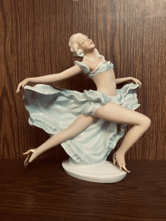 Порцелянова статуетка Танцюристка, Німеччина, Fasold And Stauch