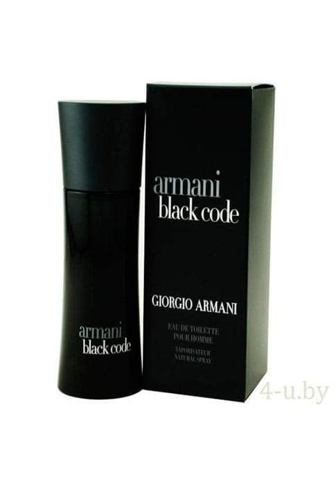 Н 24 Black Code Giorgio Armani(Fleur Parfum)