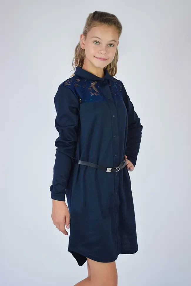 Сукня - туніка шкільна для дівчинки