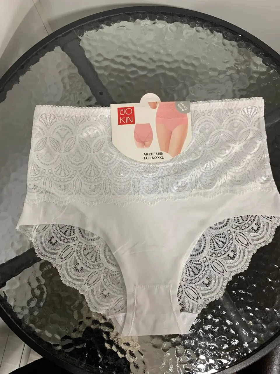 Труси жіночі безшовні з мереживом