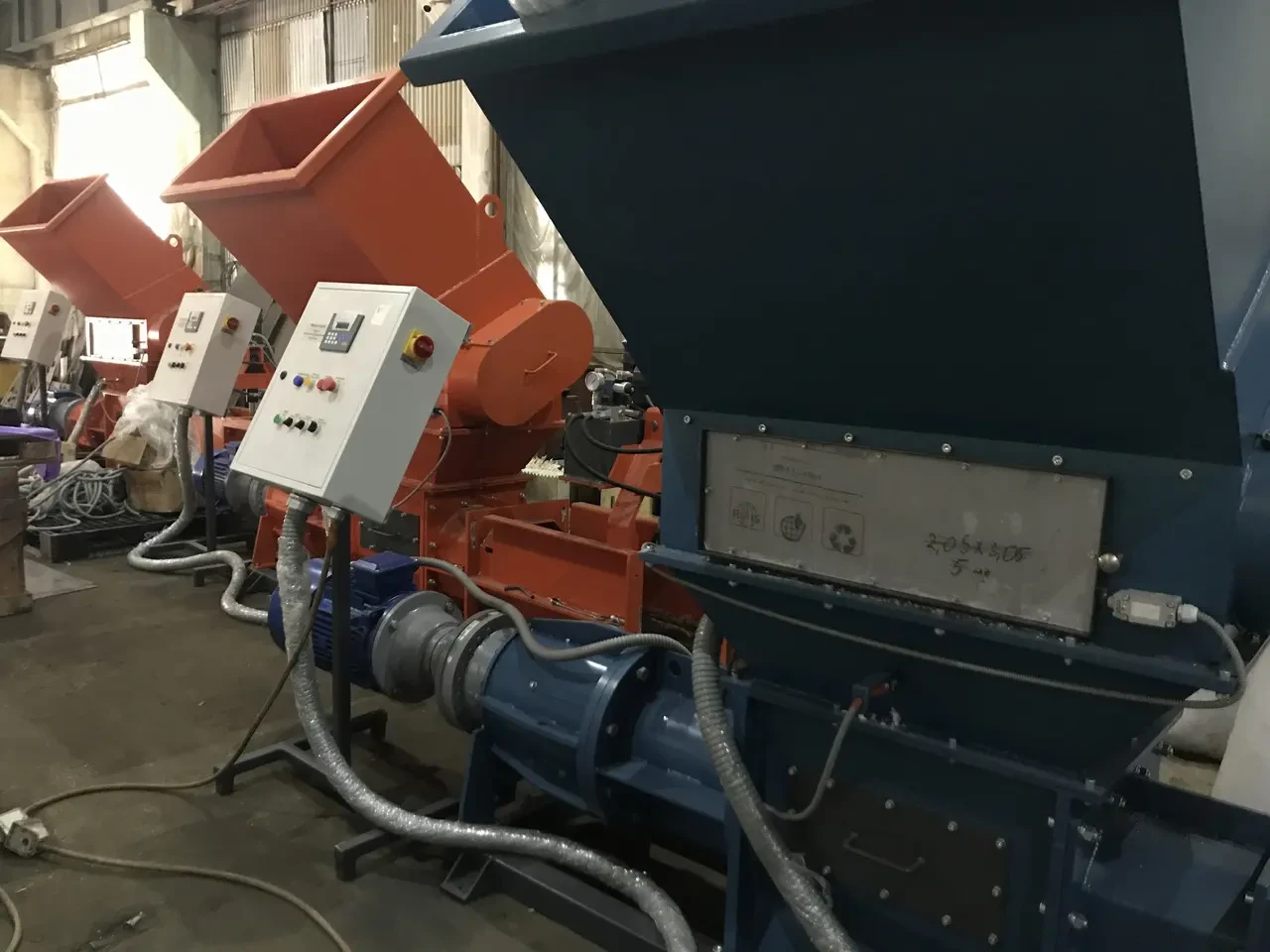 Пресс компактор для отходов пенопласта Ecopolymer KDM-360 9