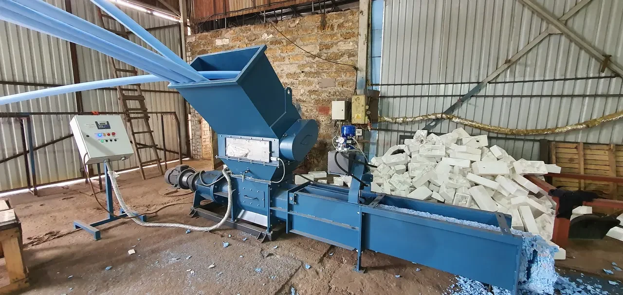 Пресс компактор для отходов пенопласта Ecopolymer KDM-360 2