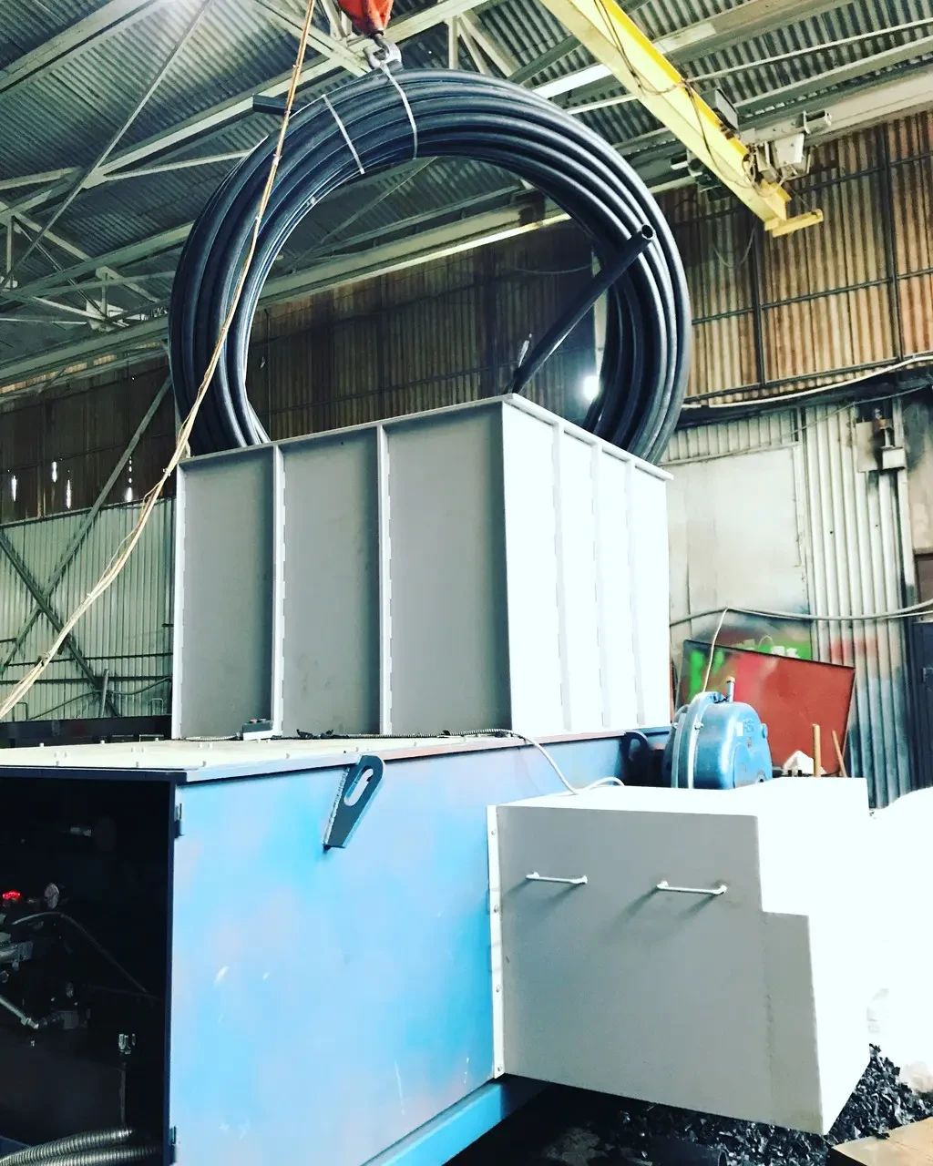 Шредер для пленки, полиэтилена, стрейч (LDPE, HDPE, PP) 9