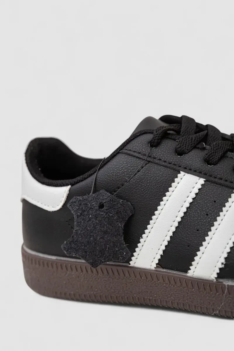 Кросівки жіночі шкіра, колір чорно-білий, 248RL2420-2 6