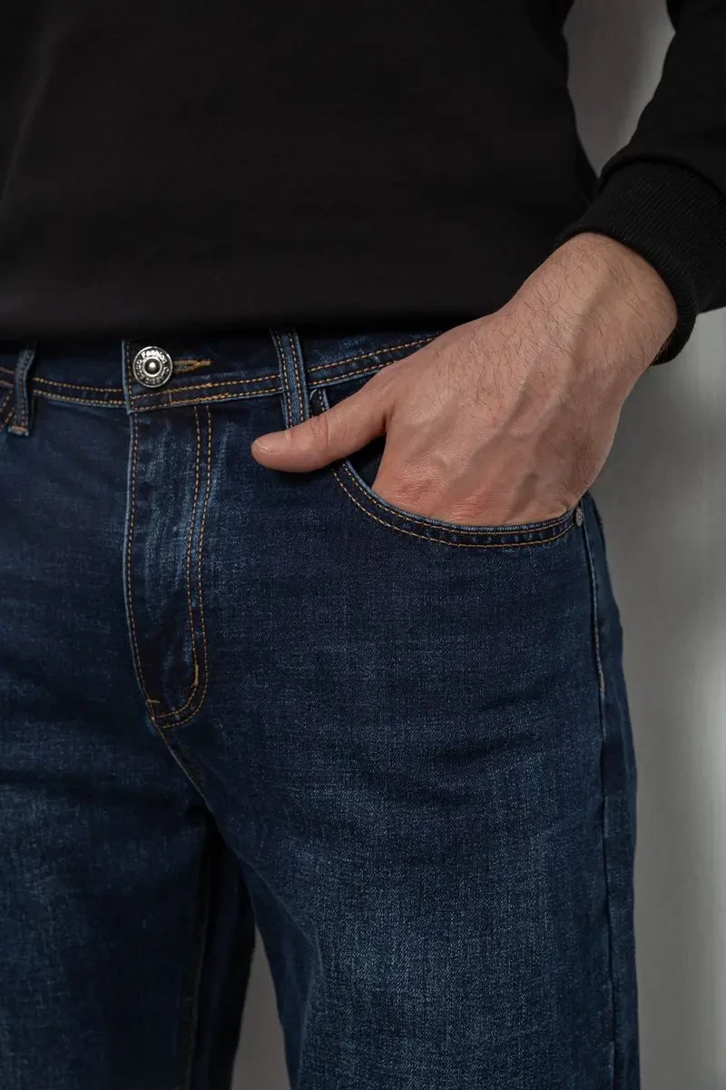 Джинси чоловічі, колір синій, 244R9901 5