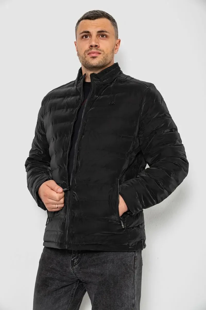 Куртка чоловіча демісезонна, колір чорний, 214R827К 3