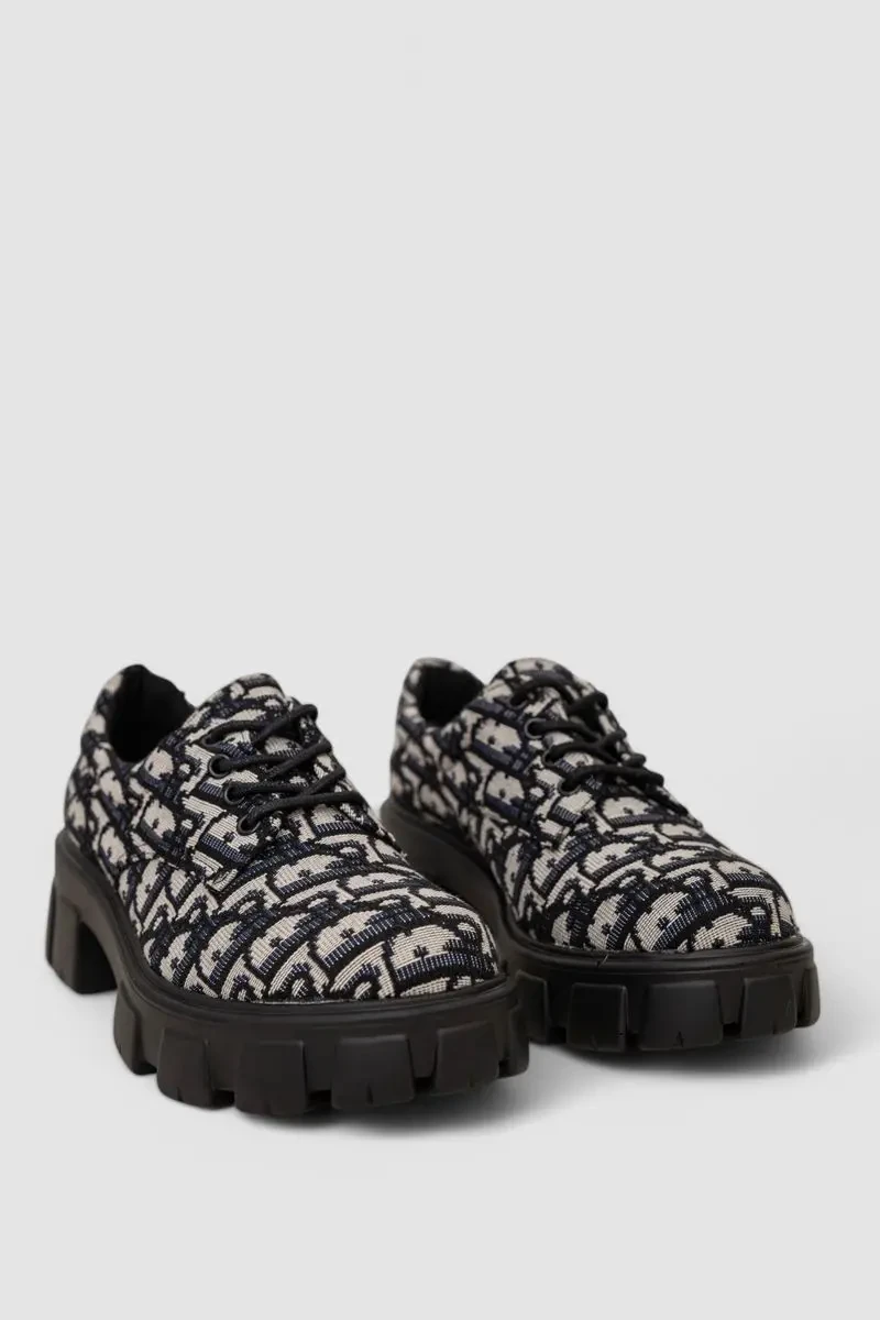 Лофери жіночі на шнурках, колір чорний, 248RRT15-8 3