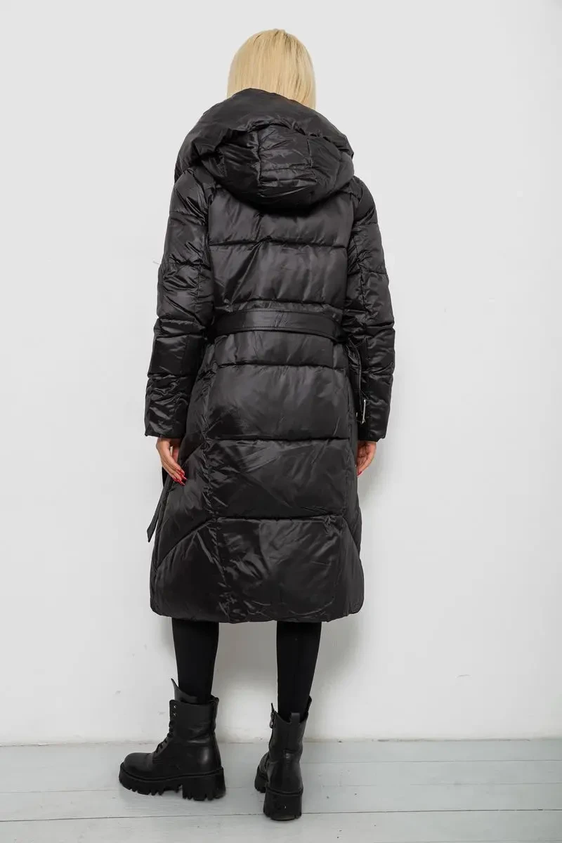 Куртка жіноча зимова, колір чорний, 244R5612 4