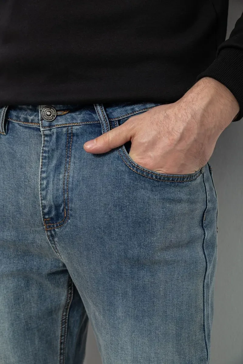 Джинси чоловічі, колір синій, 244R05-2 5