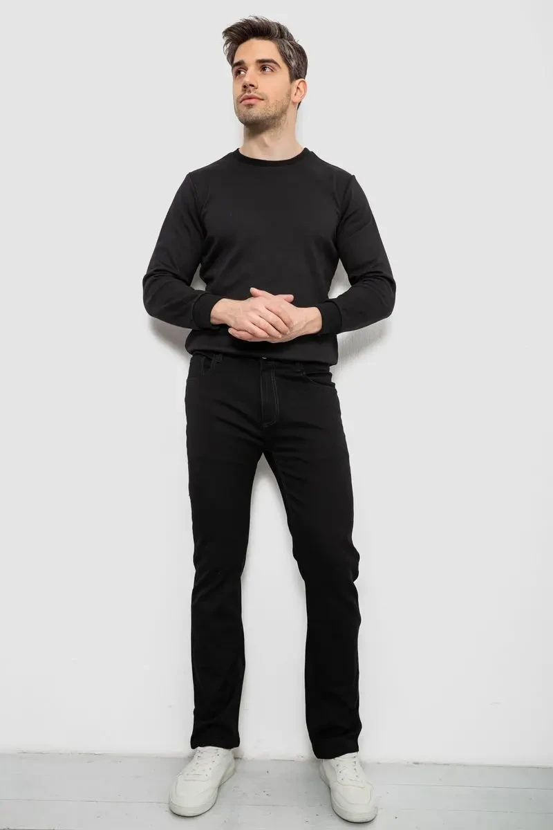 Джинси чоловічі, колір чорний, 244RW21 2