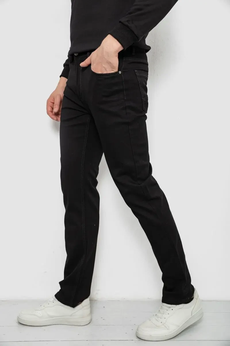 Джинси чоловічі, колір чорний, 244RW21 3