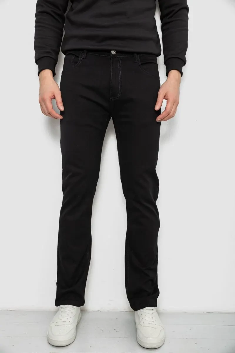 Джинси чоловічі, колір чорний, 244RW21