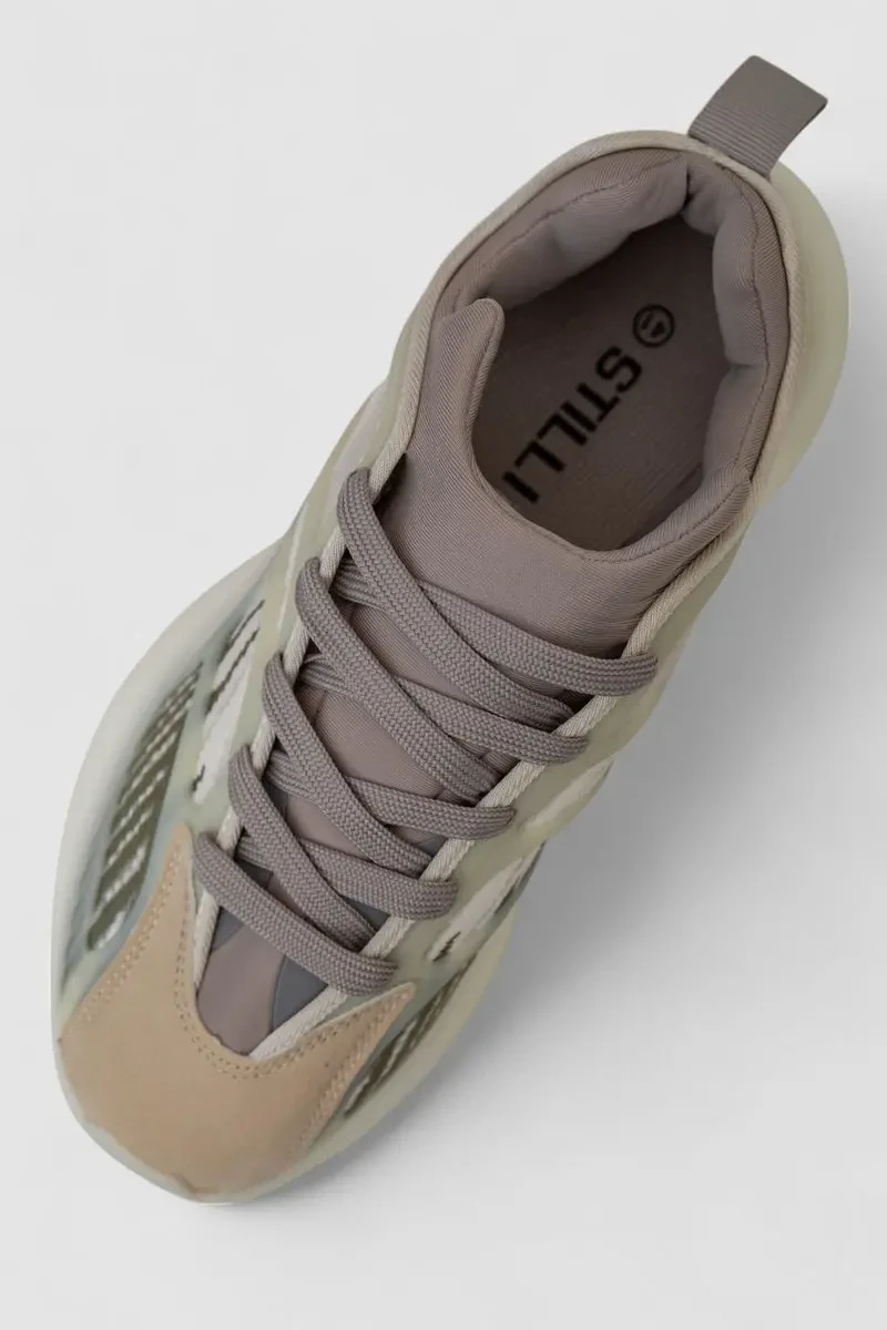 Кросівки чоловічі, колір бежево-сірий, 248RCX600 2