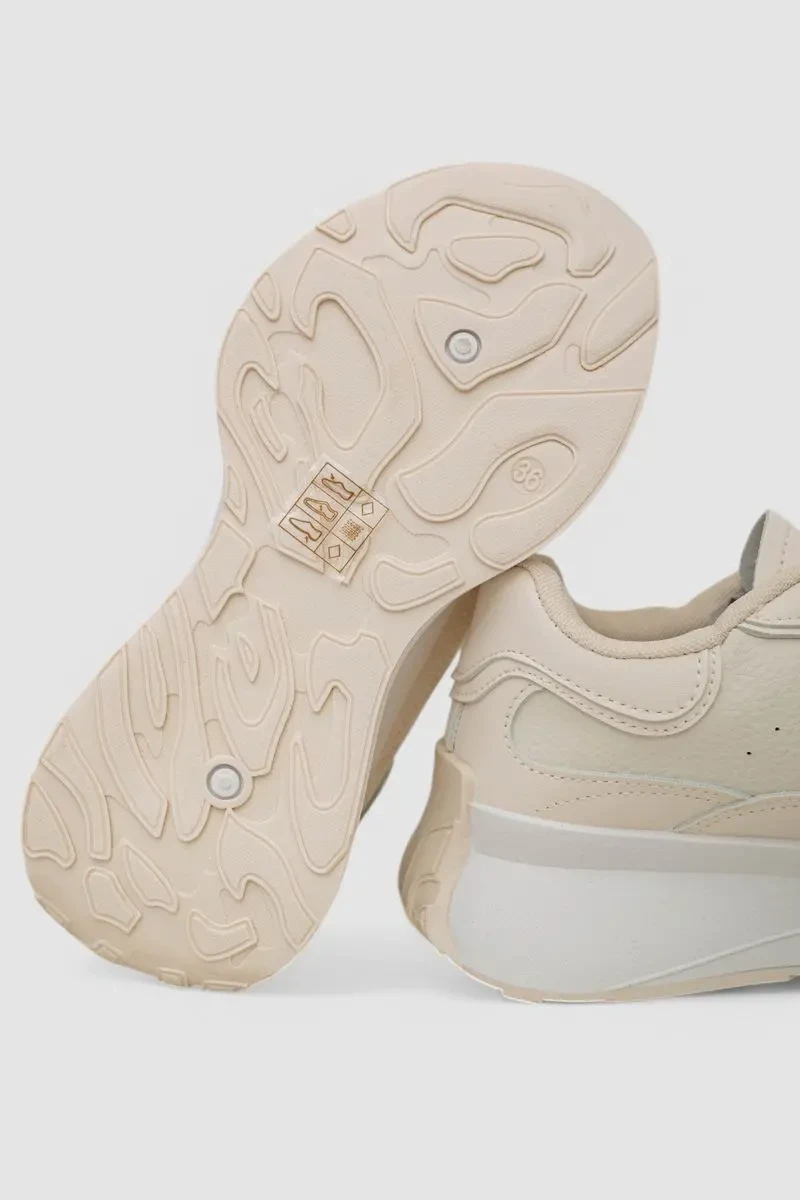 Кросівки жіночі, колір бежевий, 248RXM30 5