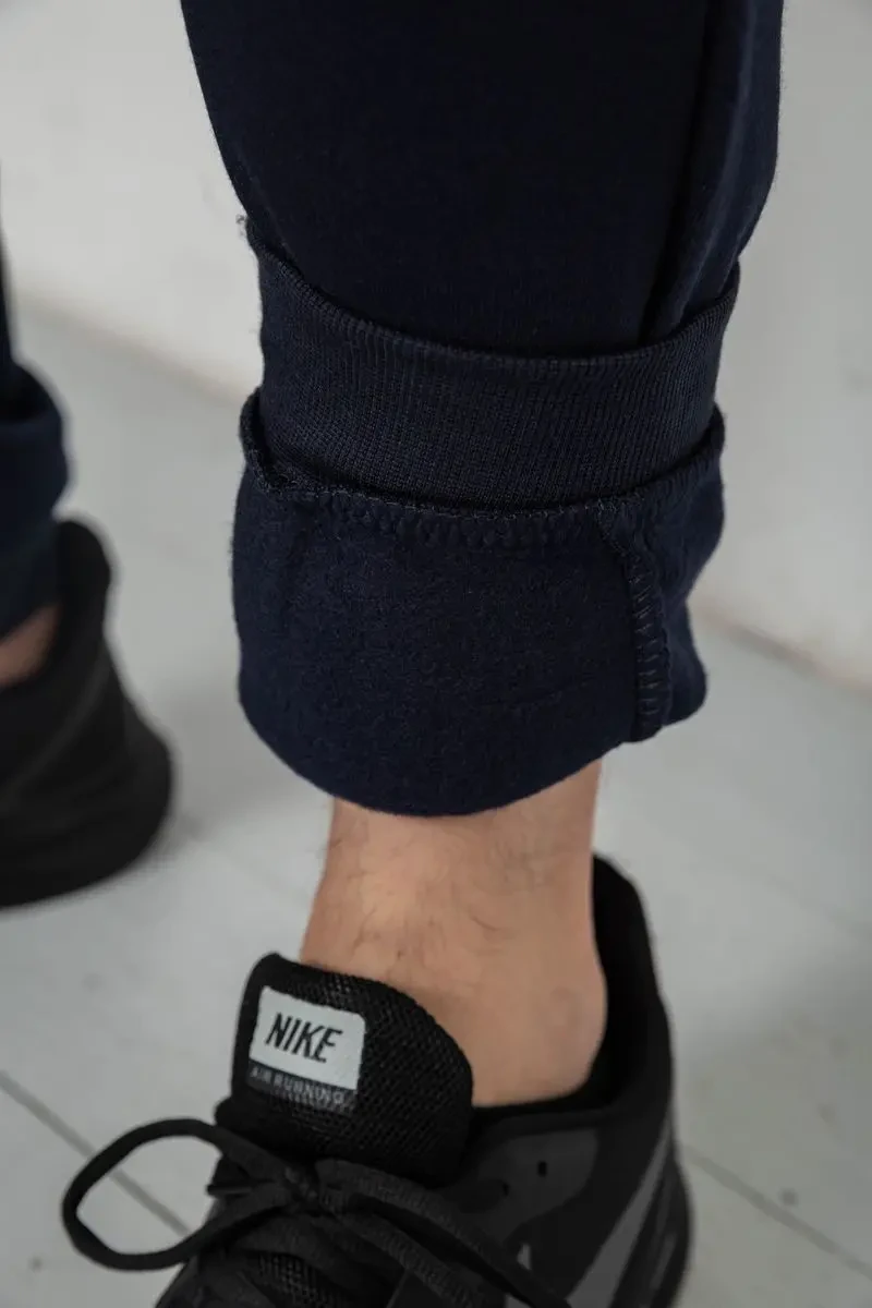 Спортивні штани чоловічі на флісі, колір синій, 244R41558 6