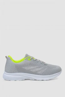 Кросівки чоловічі демісезонні, колір сіро-салатовий, 244RF738