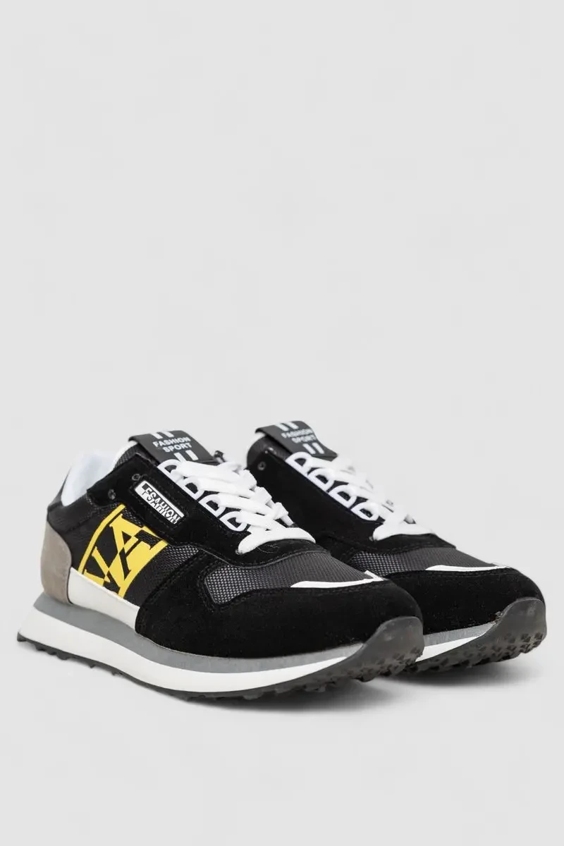 Кроссовки чоловічі, колір чорний, 244R7533 3