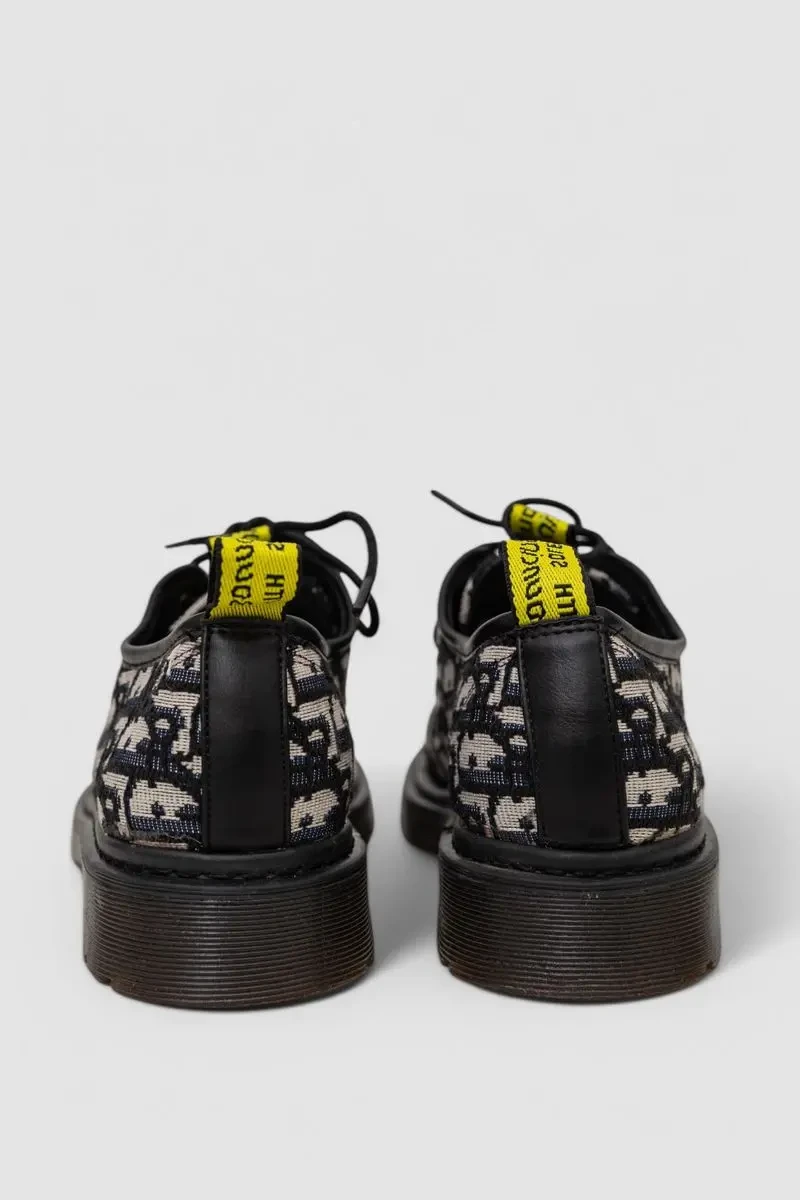 Лофери жіночі на шнурках, колір чорний, 248RRT17-15 4