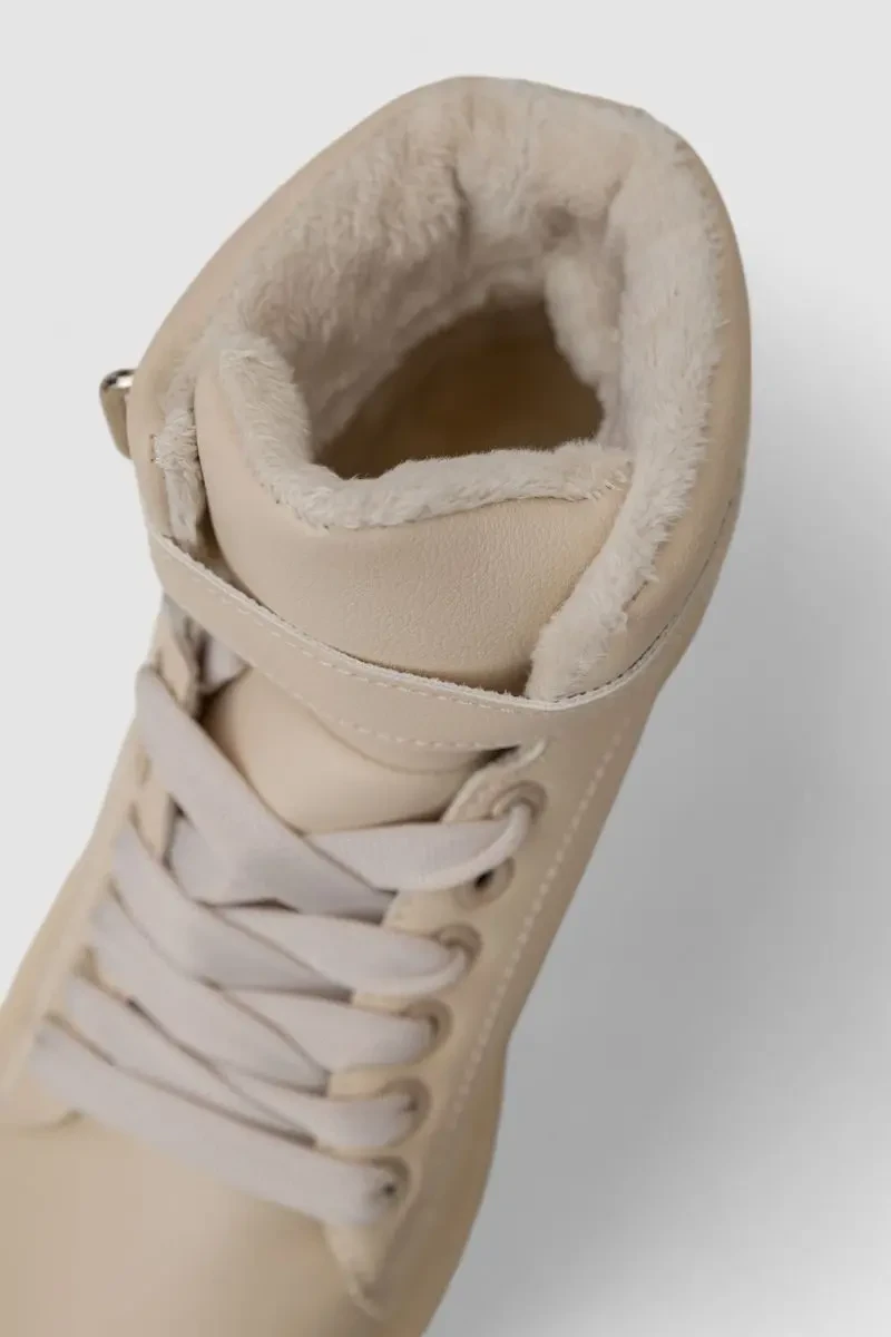 Черевики зимові жіночі на хутрі, колір бежевий, 248RA2251 6