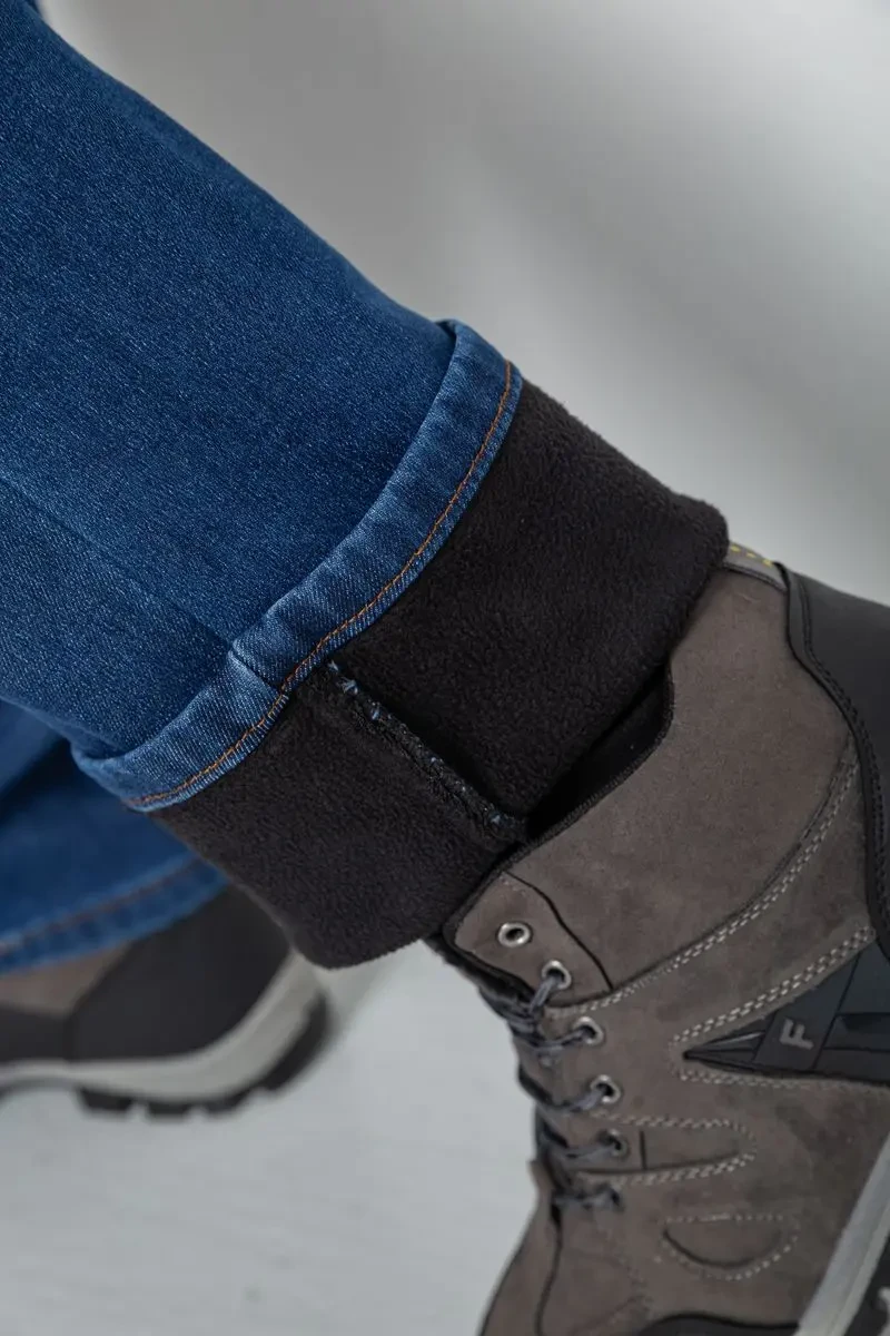 Джинси чоловічі на флісі, колір синій, 254R2410 6