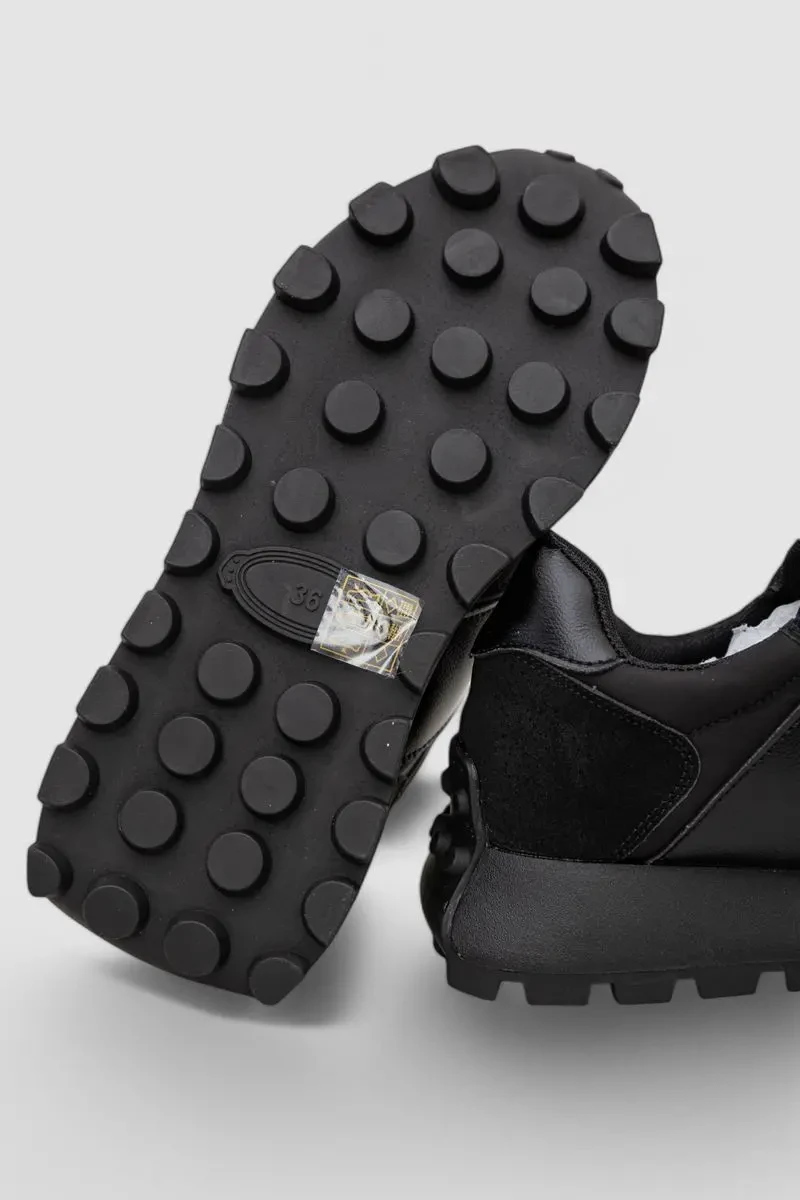 Кросівки жіночі, колір чорний, 248R218 5