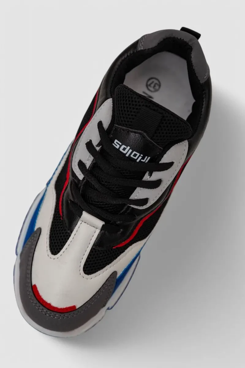 Кросівки жіночі демісезонні, колір чорний, 244R22-19 2