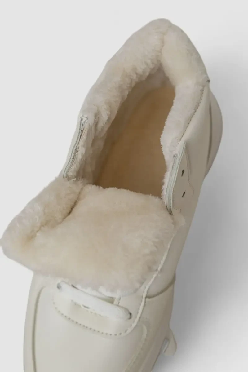 Кросівки жіночі зимові на хутрі, колір білий, 248RAM019 6