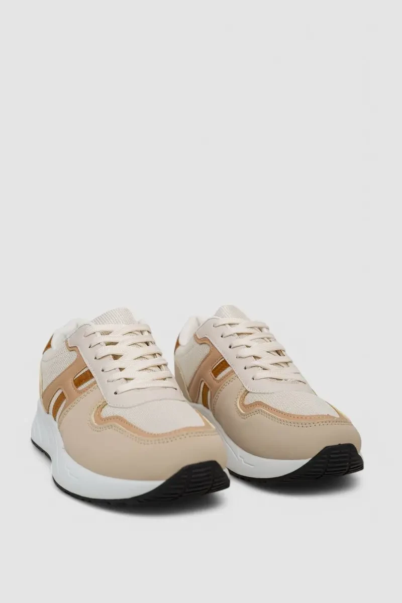 Кросівки чоловічі демісезонні, колір бежевий, 243RA32 3