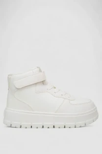 Кросівки жіночі зимові на хутрі, колір білий, 248RCX681