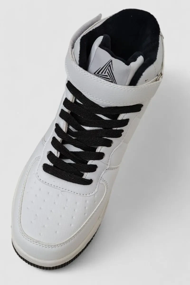 Кросівки чоловічі зимові на хутрі, колір білий, 248RH1020 2