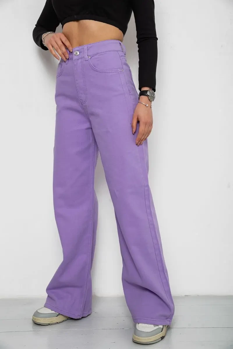 Джинси жіночі, колір бузковий, 250R1797 3