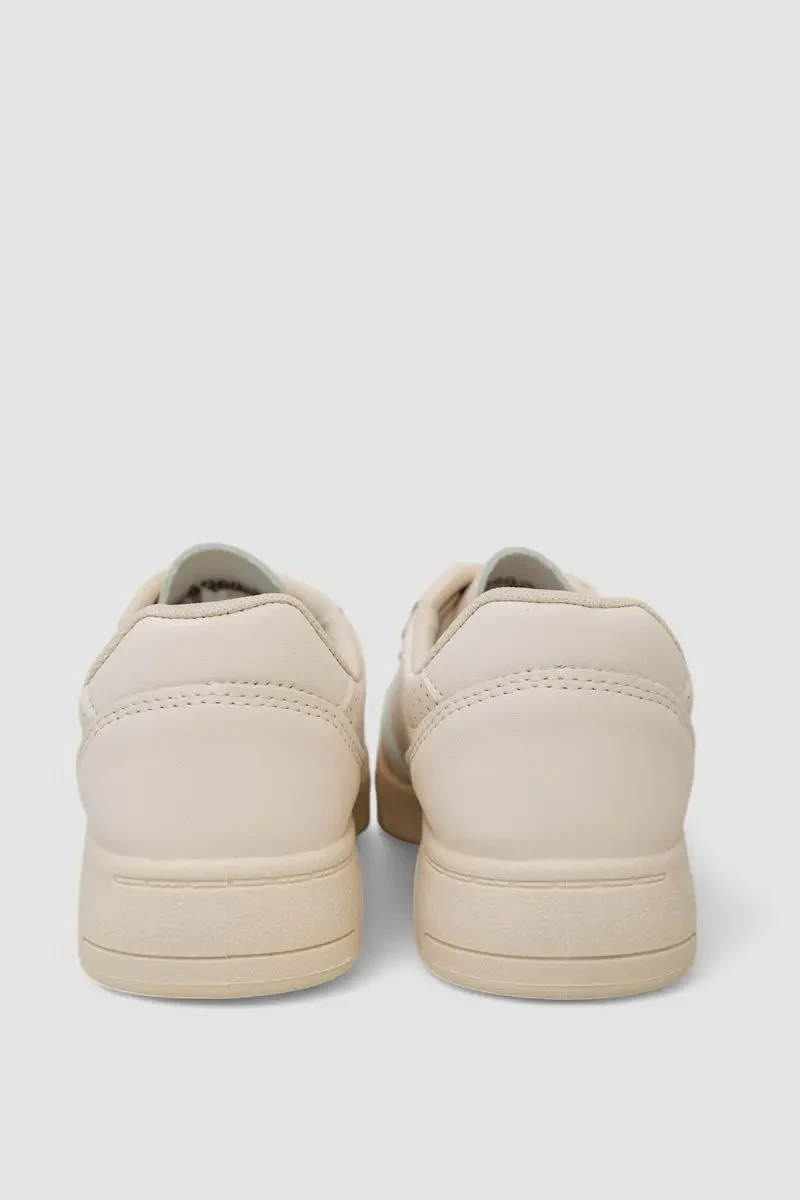 Кеди жіночі з перфорацією, колір бежевий, 248RAD60 4