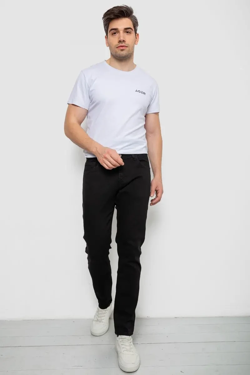 Джинси чоловічі, колір чорний, 244R8346 2