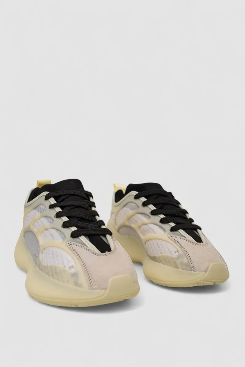 Кросівки жіночі, колір бежево-сірий, 248RCX1440 3