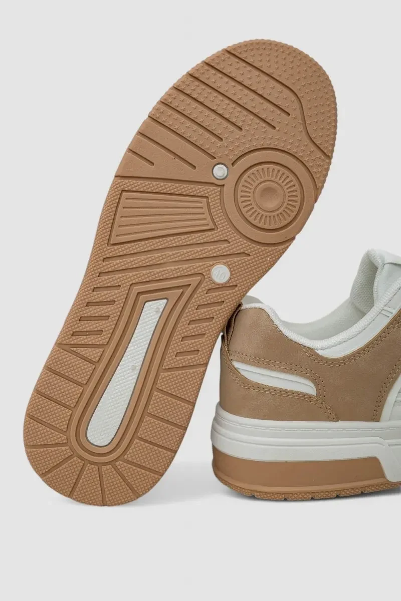 Кросівки чоловічі демісезонні, колір біло-бежевий, 243RHK32 5