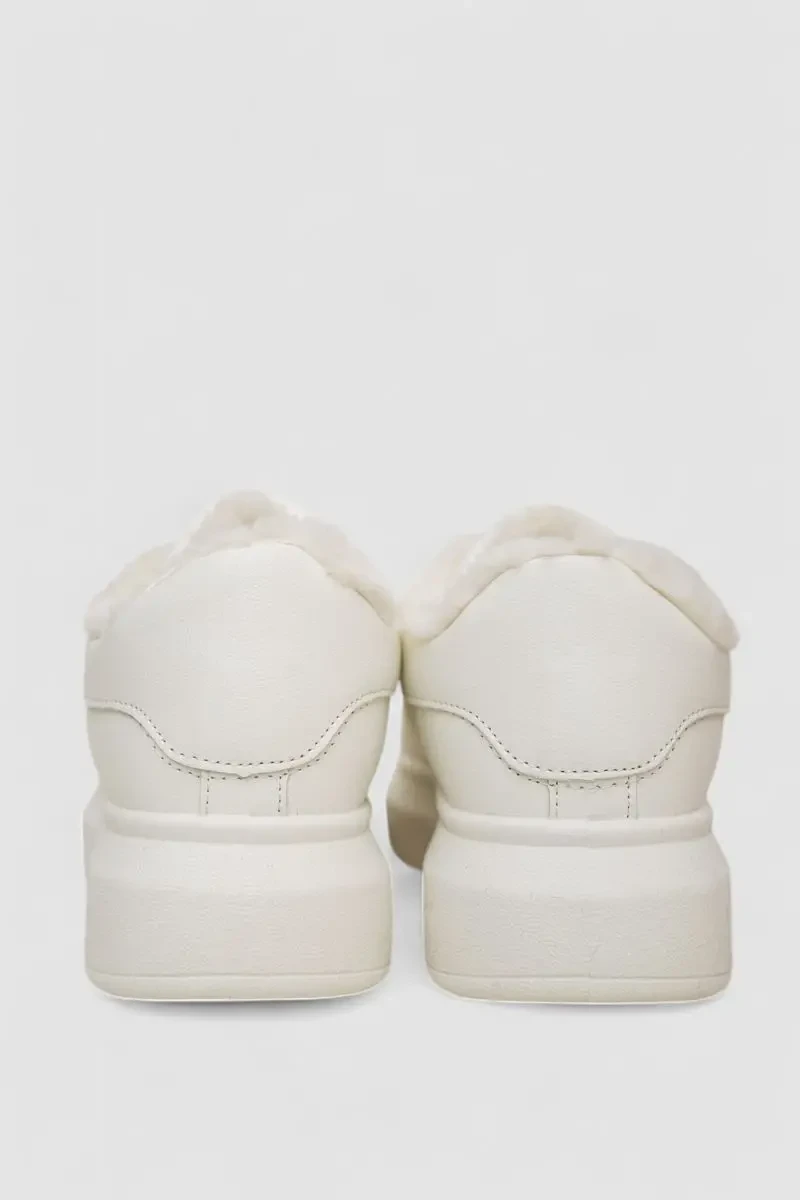 Кросівки жіночі зимові на хутрі, колір білий, 248RA2256 4