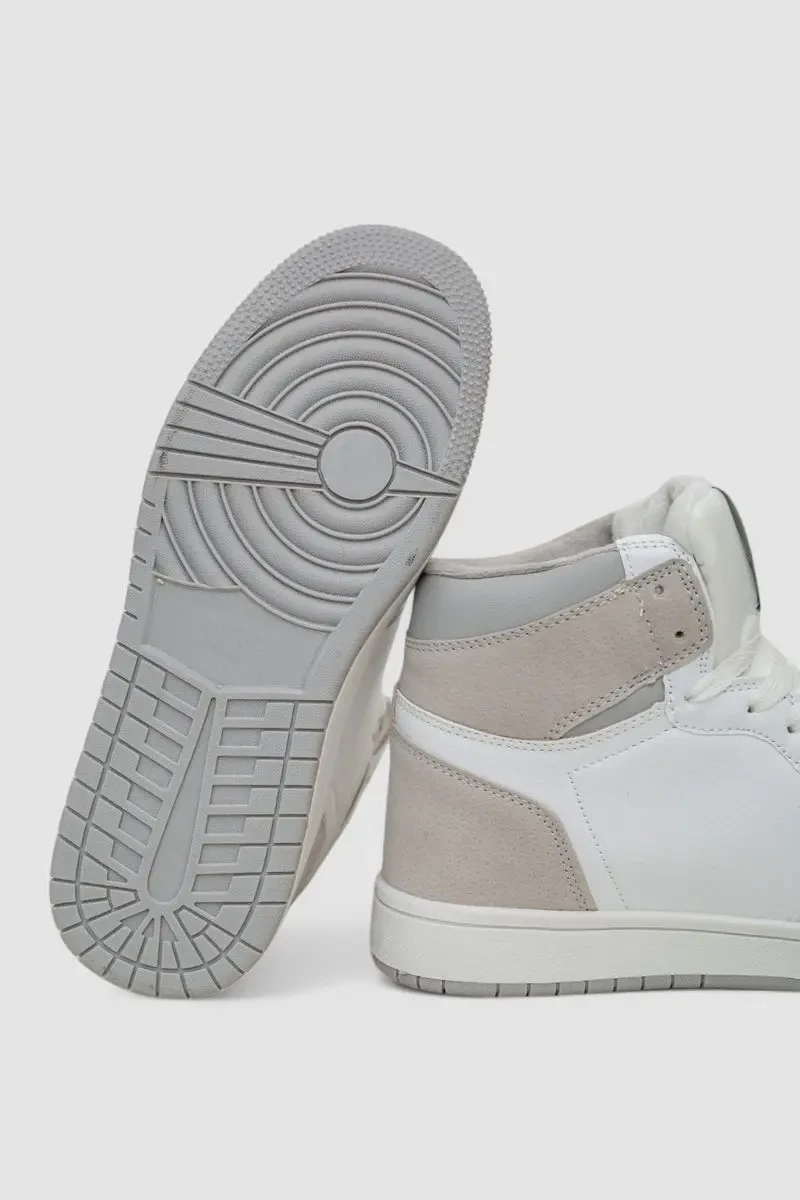 Кросівки чоловічі зимові на хутрі, колір біло-сірий, 248RH1010 7