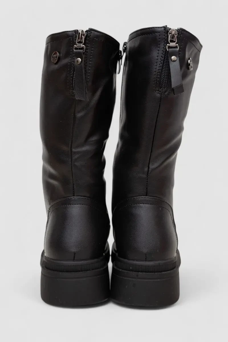 Чоботи жіночі зимові на хутрі, колір чорний, 243RY213 4