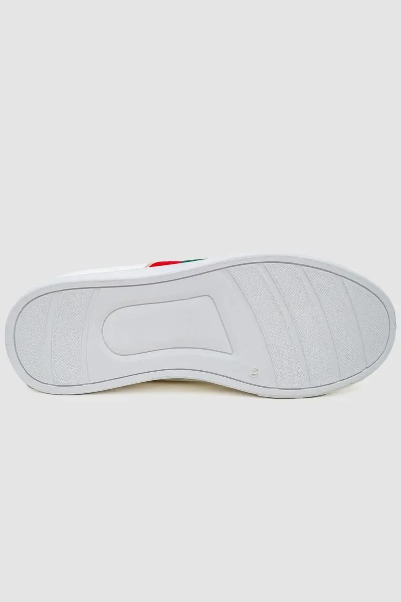 Кеди чоловічі, колір біло-червоний, 248R144 5
