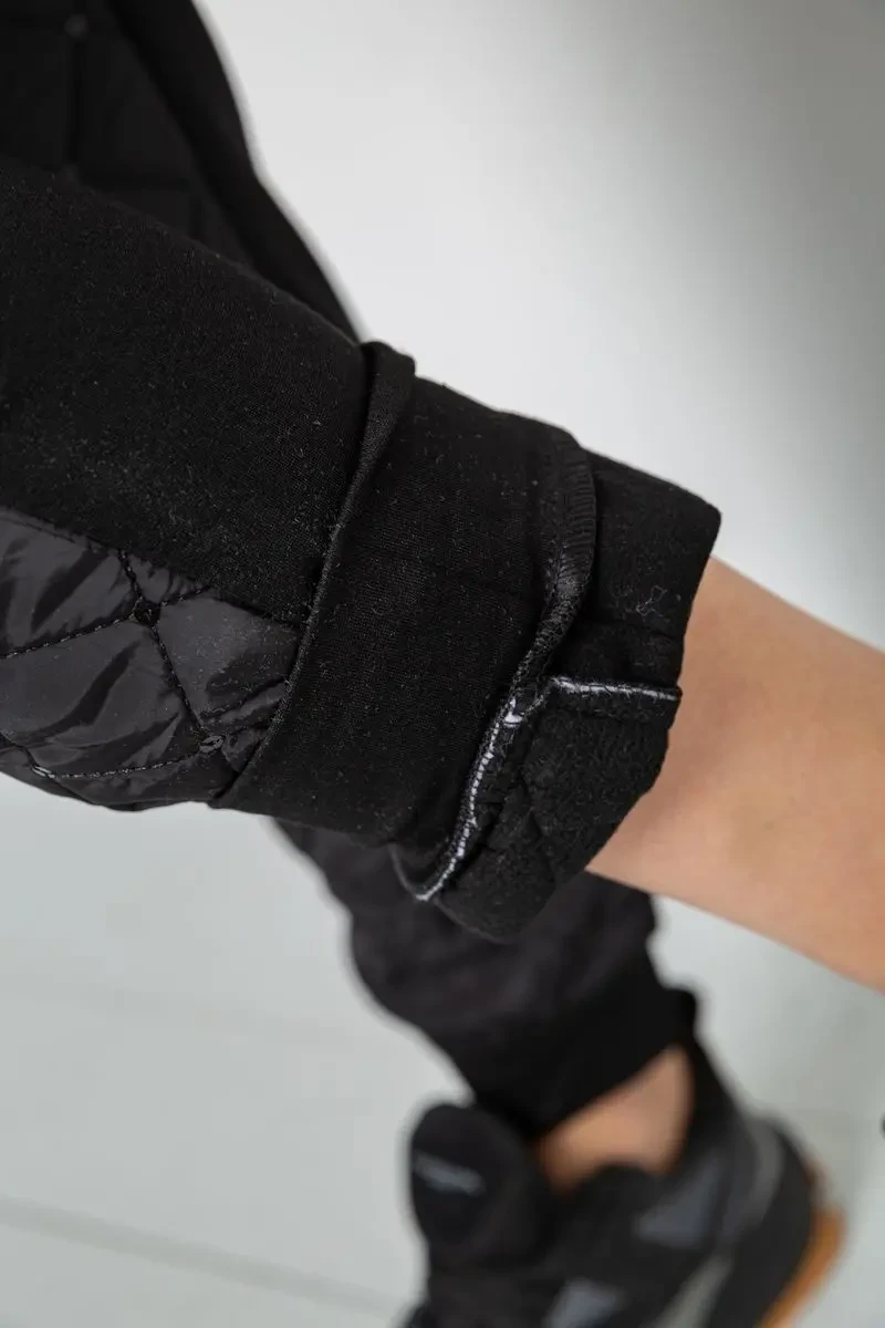 Штани жіночі укорочені, колір чорний, 243RA039 6