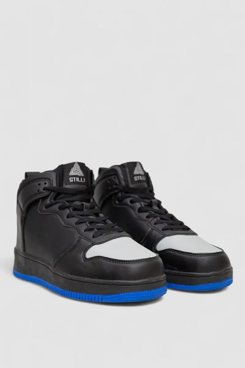 Кросівки чоловічі зимові на хутрі, колір чорно-синій, 248RCX698 3