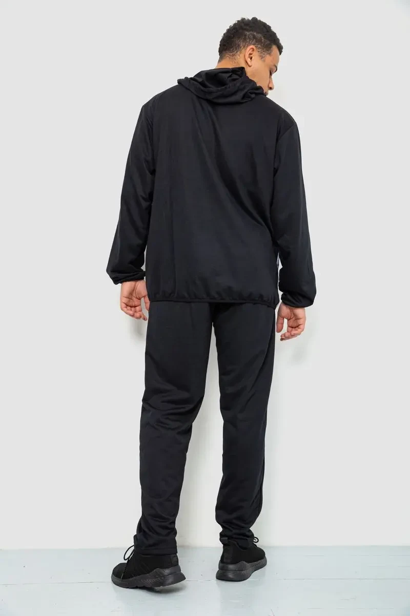 Спорт костюм чоловічий, колір чорно-сірий, 244R9133 4