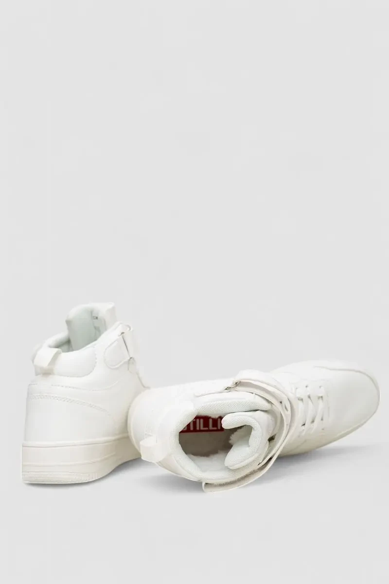 Кросівки чоловічі зимові на хутрі, колір білий, 248RCX688 5