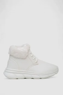 Черевики зимові жіночі на хутрі, колір білий, 248RCX663-1