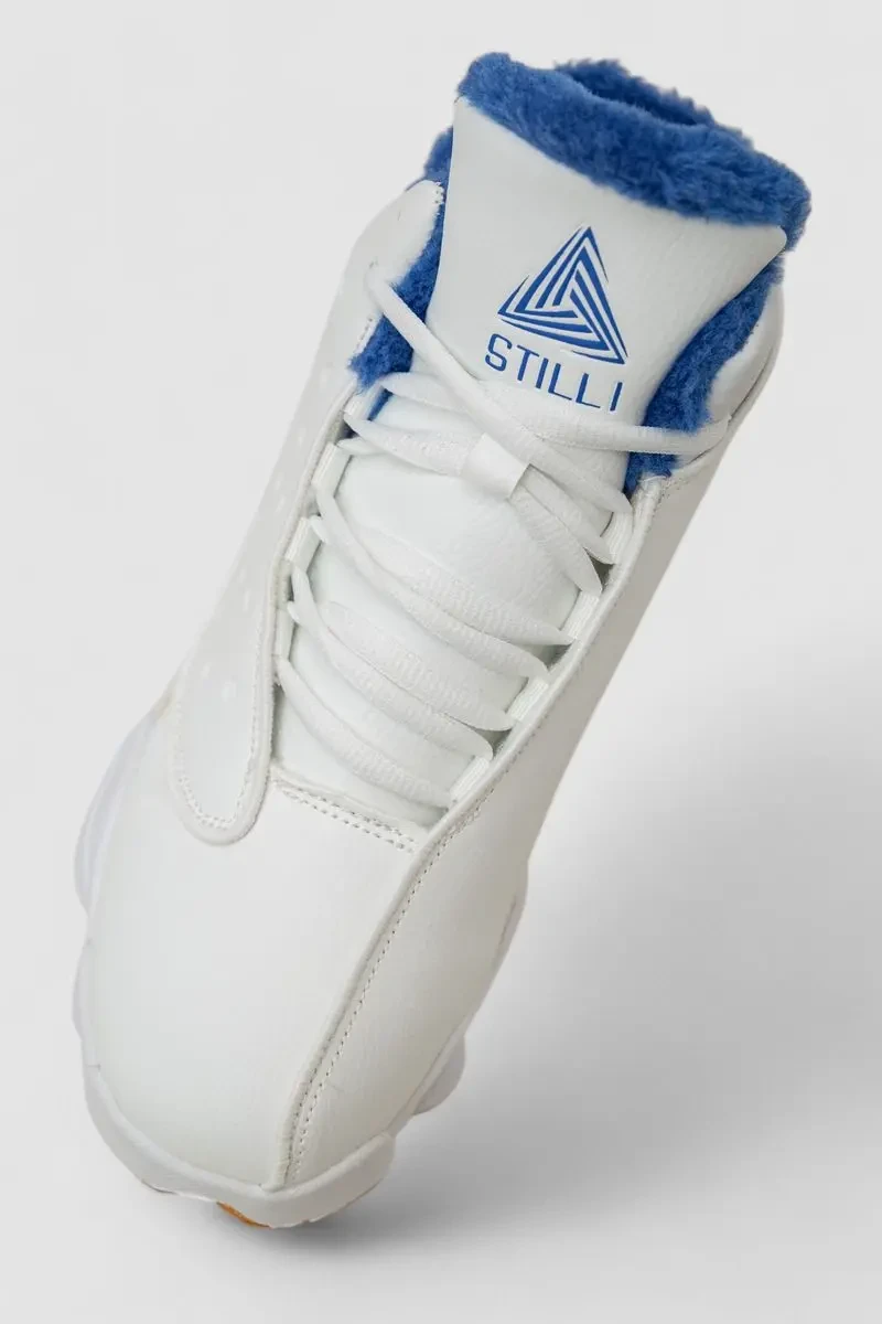 Кросівки чоловічі зимові на хутрі, колір біло-синій, 248RCX679 2