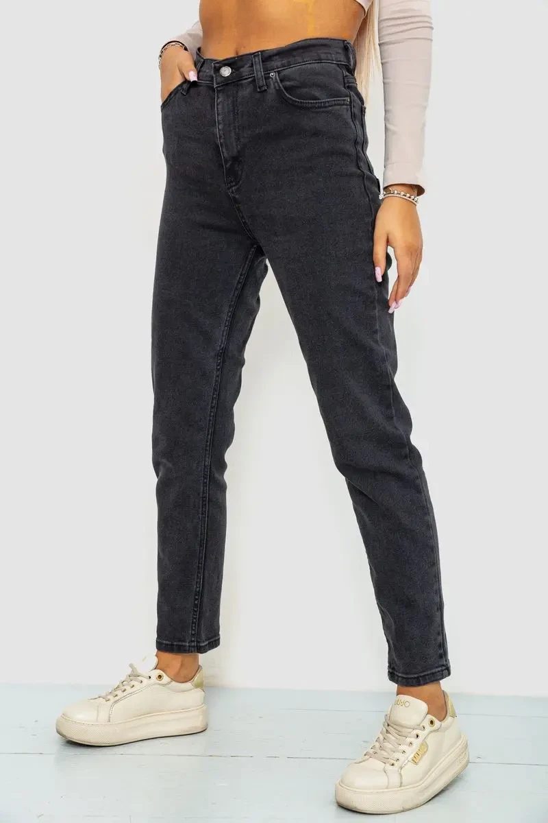 Джинси жіночі, колір чорний, 244R163-449 3