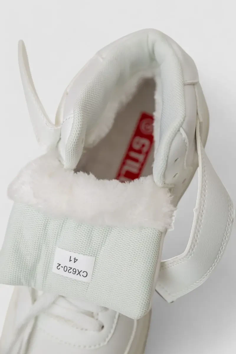 Кросівки чоловічі зимові на хутрі, колір білий, 248RCX620 6