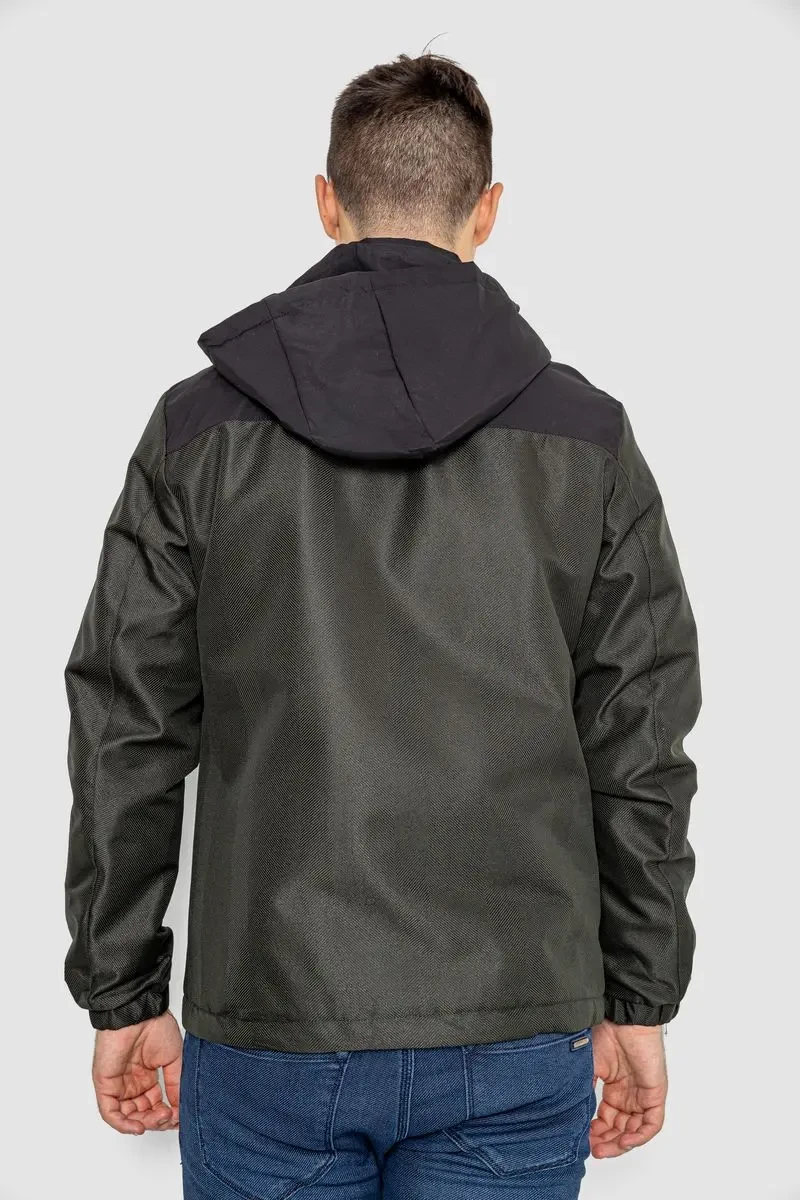 Куртка чоловіча демісезонна, колір хакі, 214R22013 4