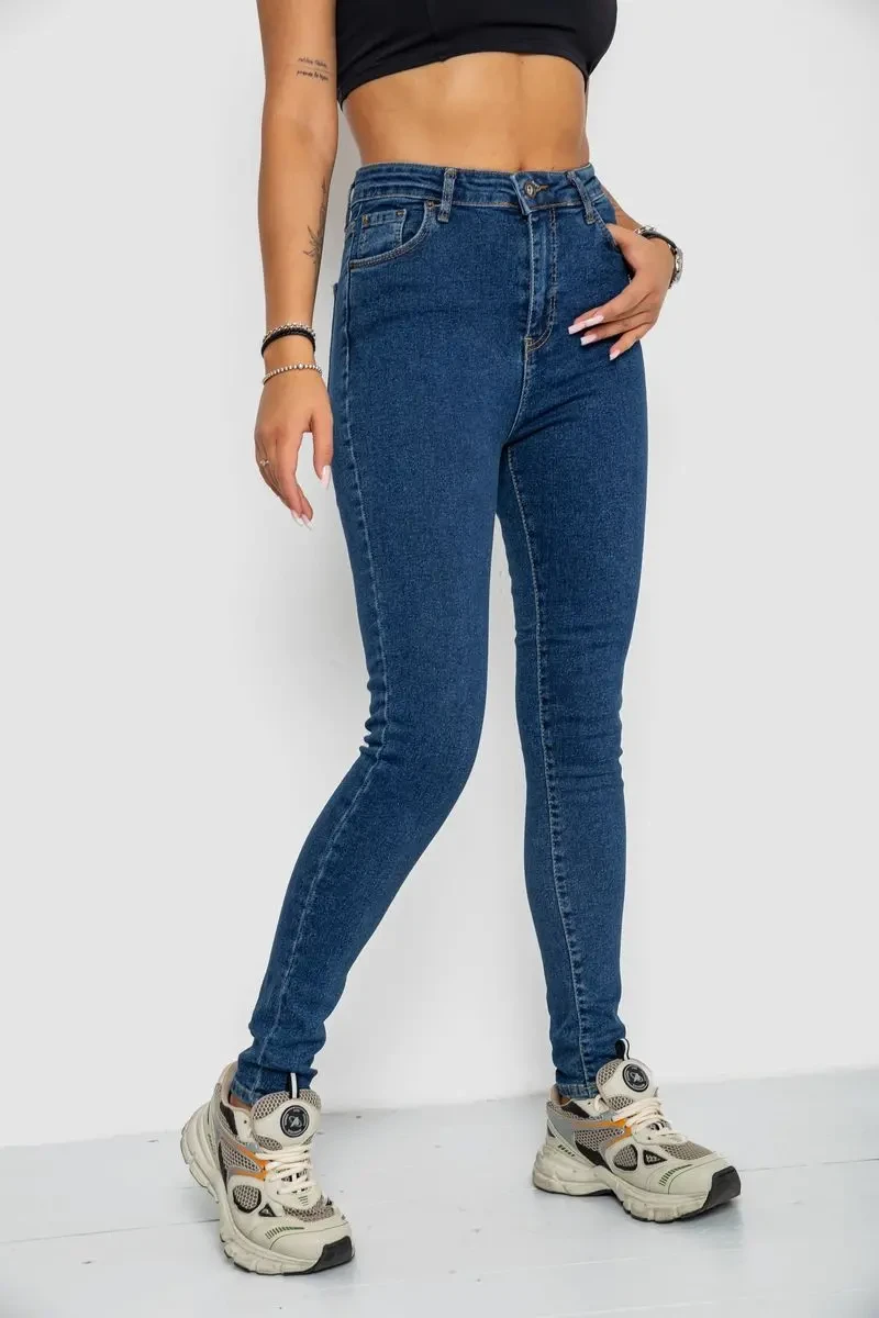 Джинси жіночі, колір синій, 244R2025-3 3