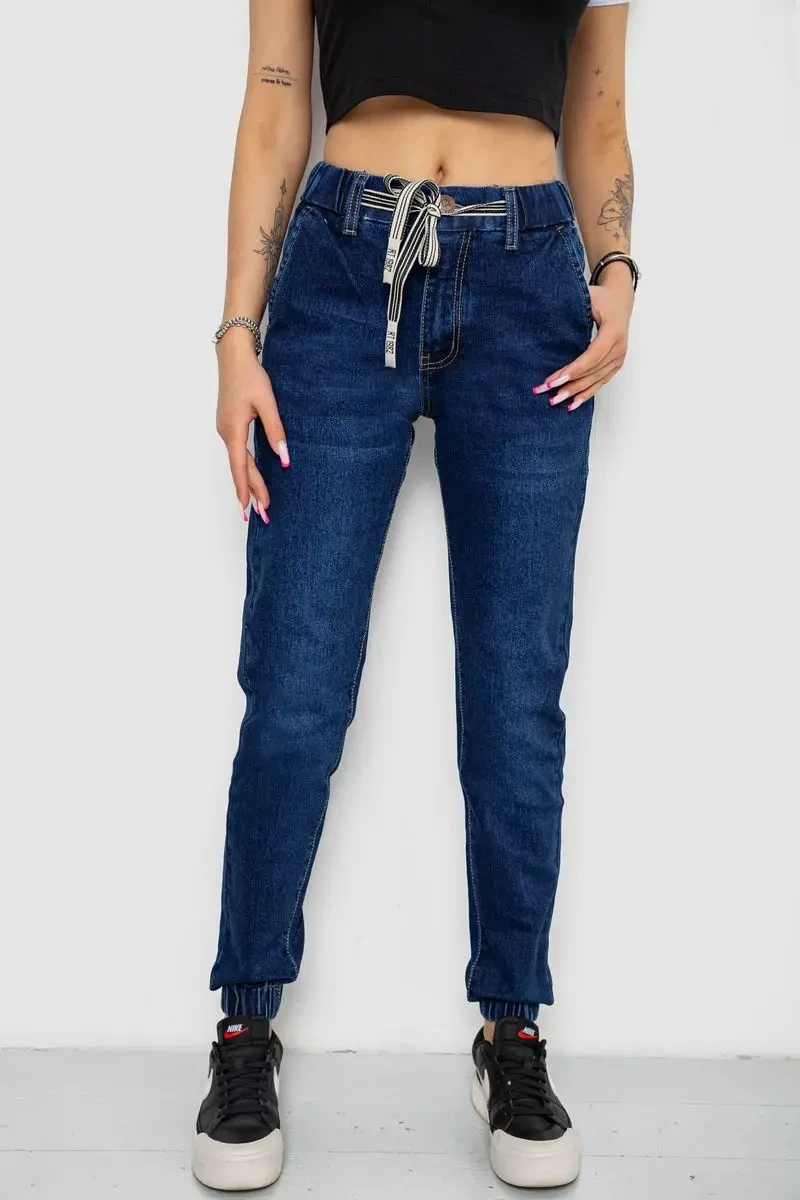 Джинси жіночі, колір синій, 244R8062-1
